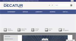 Desktop Screenshot of decaturpubliclibrary.com